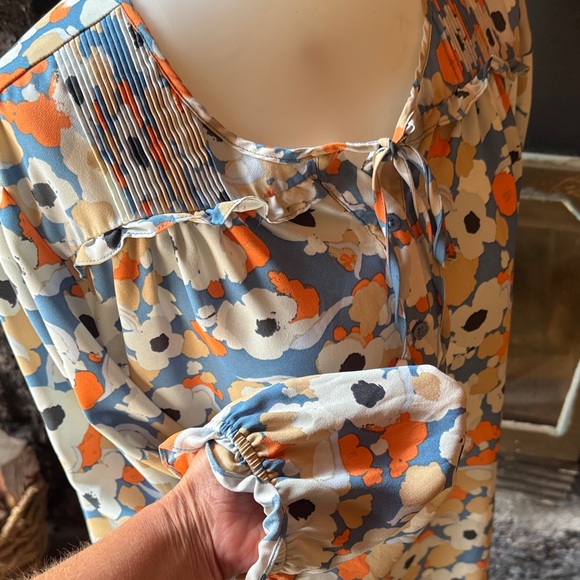 Joie Multicolor Floral Blouse - Picture 6 of 11